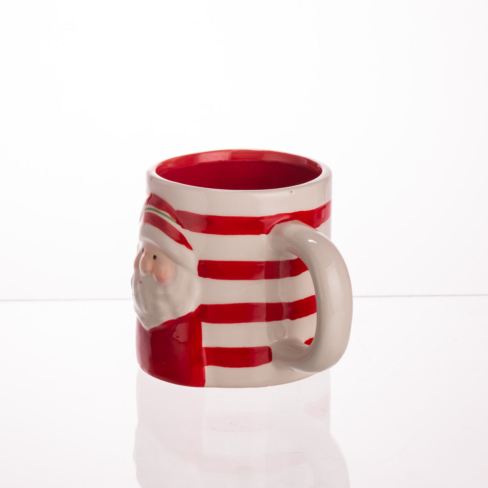 Новорічна порцелянова чашка 350 (мл) Санта CR-1-35 Коломия - фото 2
