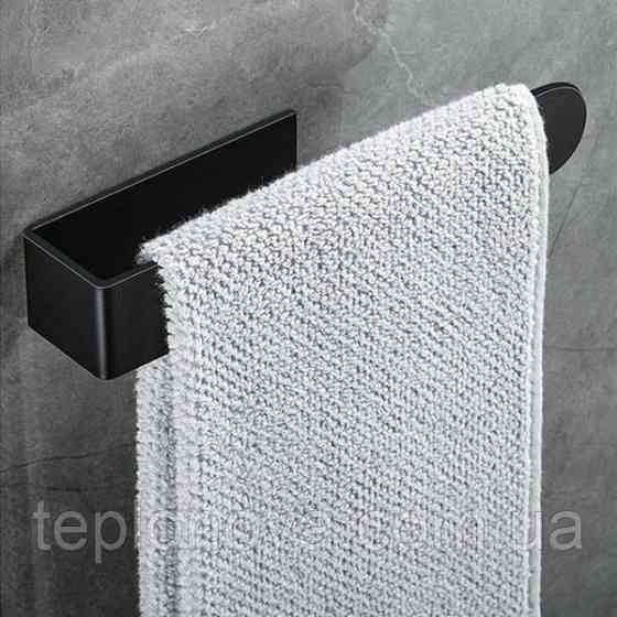 Полотенцедержатель Navin 230 мм, черный матовый Черновцы