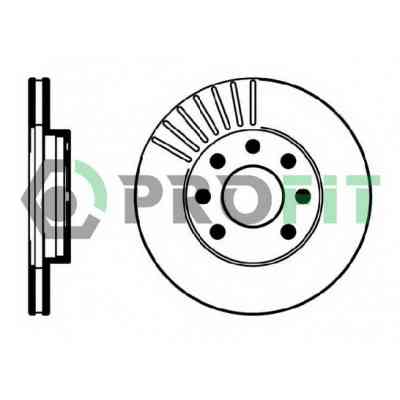 Гальмівний диск Profit 5010-0151 Вінниця