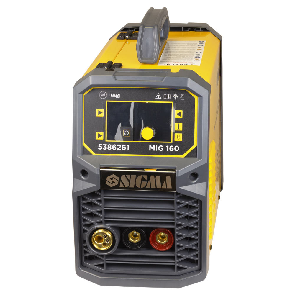 Sigma Аппарат сварочный инверторный полуавтомат МIG/MMA-160А электрод 4мм проволока 0.8-1мм LED Коломия - фото 5