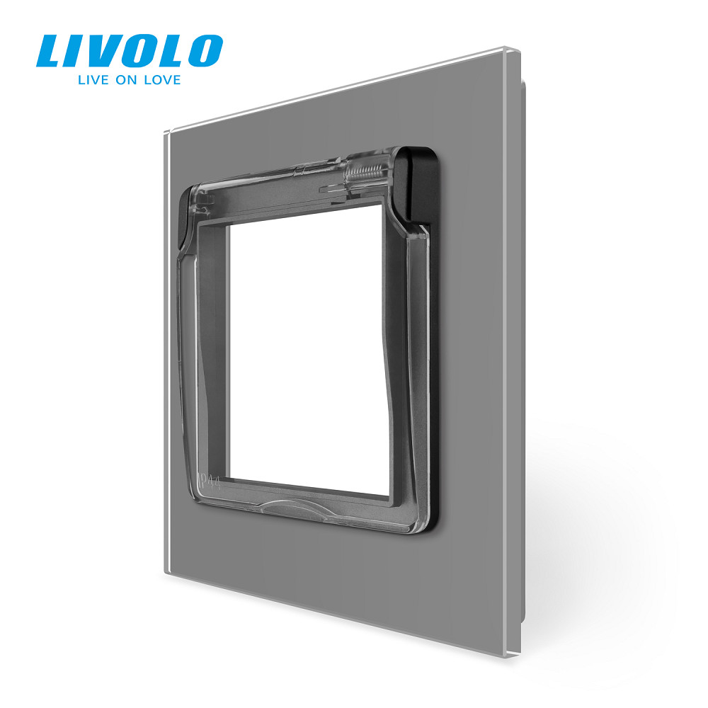 LIVOLO Кришка для розетки LIVOLO IP44 – захист від вологи та бризок, чорна (VL- -2B) Коломия - фото 4