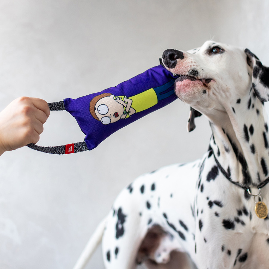 Іграшка для собак WAUDOG Fun з пискавкою, малюнок Рік і Морті 3, L, Ш 11 см, Д 26 см Київ - фото 7