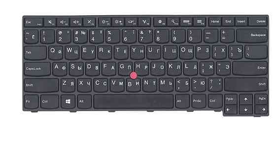 Клавиатура для ноутбука Lenovo ThinkPad (E450) с указателем (Point Stick), Black, (Black Frame), RU Вінниця