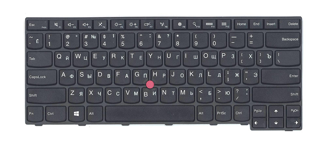 Клавиатура для ноутбука Lenovo ThinkPad (E450) с указателем (Point Stick), Black, (Black Frame), RU Винница - изображение 2