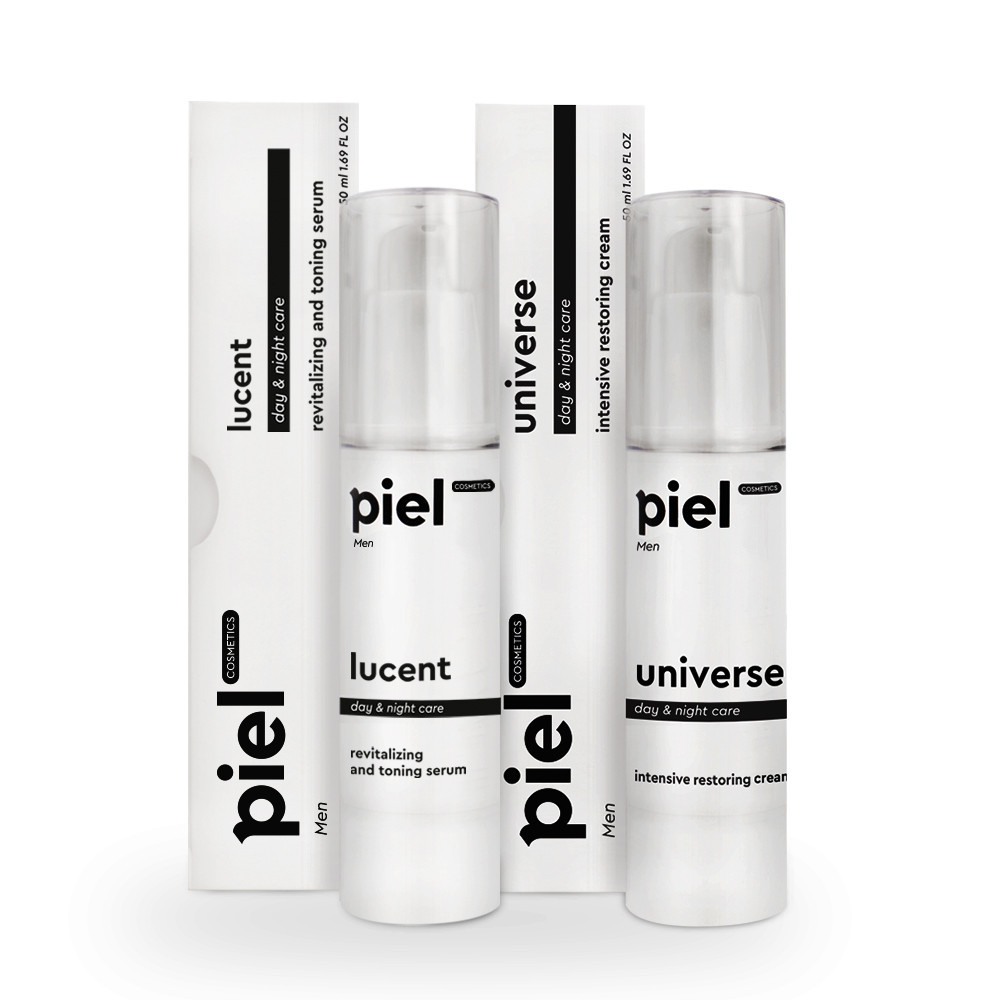 Базовий комплекс косметики для чоловічої шкіри MEN Piel, 50мл+50мл Дніпро - фото 1