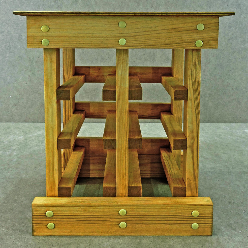 Настільна винна полиця "Кобтон" сієна Миколаїв - фото 1