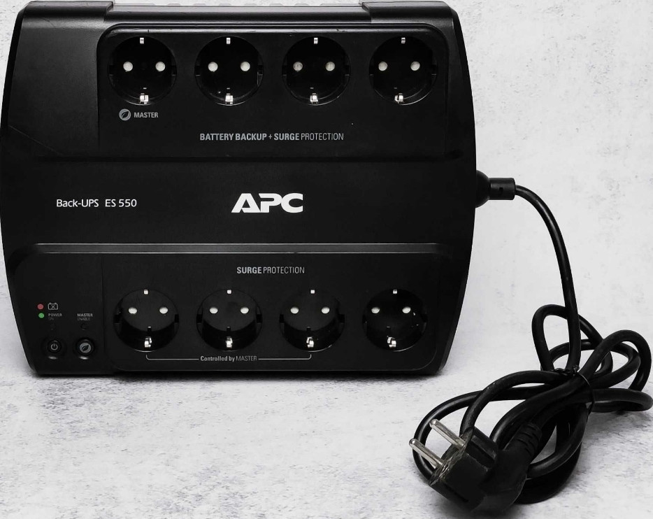 ДБЖ APC Back-UPS ES 550VA (BE550G-RS) (без АКБ) Б/в Харків - фото 3
