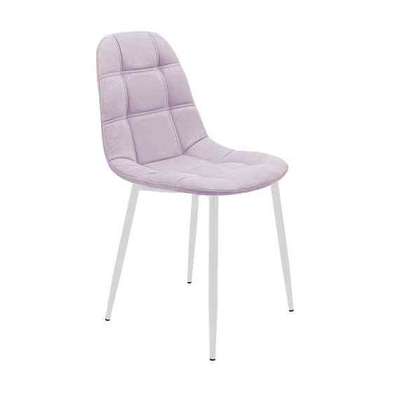 Стілець крісло м'який SplitDesign U Sorrento 72 білі ніжки Рожевий Київ