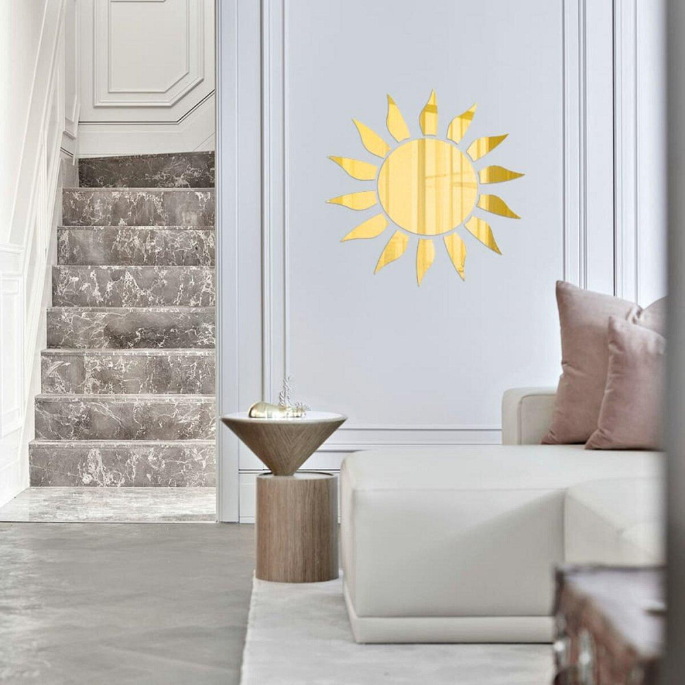 Зеркальный декор акриловый самоклеющийся золото,15шт (D) SW-00002502 Днепр - изображение 5