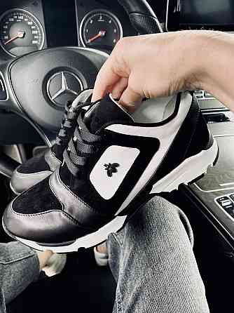 Кросівки жіночі GINA ORIGINAL 6783 чорний/білий (весна-осінь, шкіра натуральна) (2714) лише 36р Коломыя