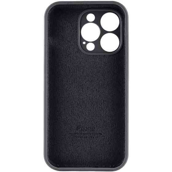 Чохол для смартфона Silicone Full Case AA Camera Protect for Apple iPhone 13 Pro 14,Black Киев