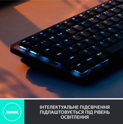 Клавіатура Logitech MX Mechanical Mini Minimalist Wireless Graphite (920-010780) (6807802) Київ