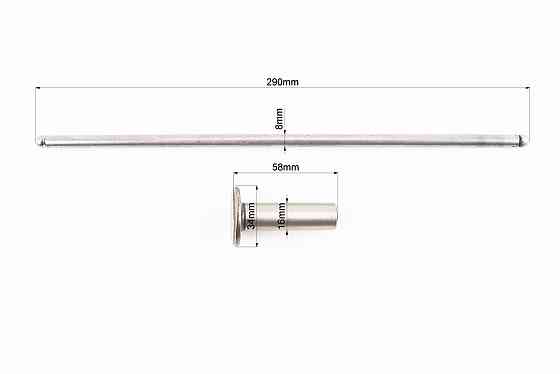 Штовхач (H-58; D-34; d-16) + штанга (H-29;D-8) к-кт 4 шт ZS1100 Киев