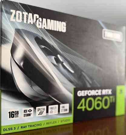 Відеокарта Zotac Rtx 4060ti 16 gb Київ