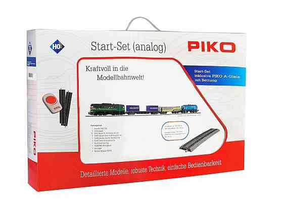 Стартовий Набір Piko 97940 Залізниці Вантажний поїзд SZD M62. Київ