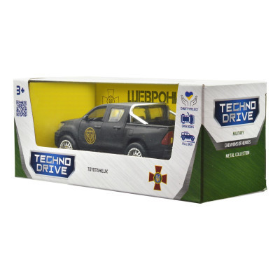 Машина Techno Drive серии Шевроны Героев - Toyota Hilux - Спартан (KM6118) Винница - изображение 11