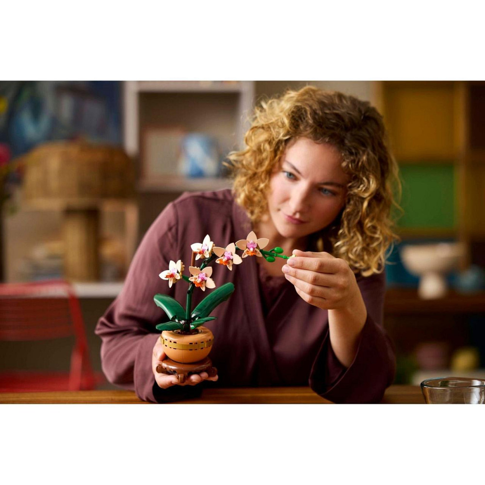 Конструктор Botanicals Маленька орхідея 274 деталі (10343), сумісний з lego-лого Київ - фото 4