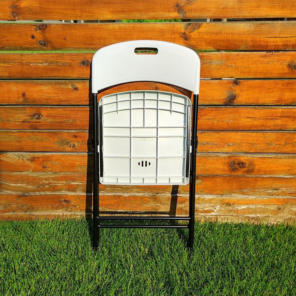 Складний стілець 46х52х79см Білий SW-00001609 Київ - фото 10