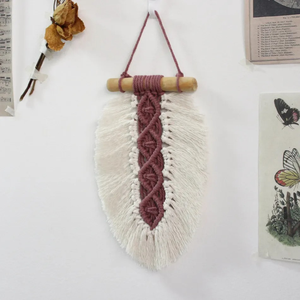 Набор макраме для ручного вязания гобелена настенного декора 