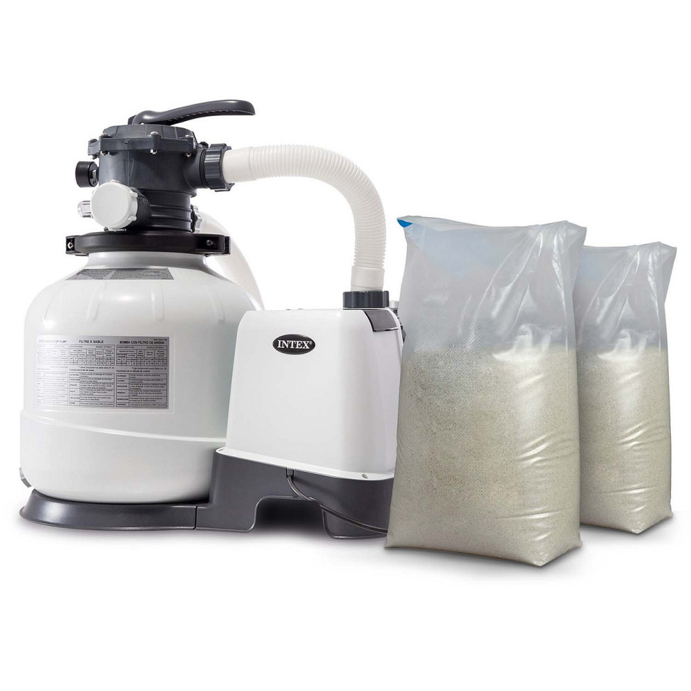 Насос с песчаным фильтром INTEX 26648 10500 л/ч + 50 кг песка Киев - изображение 1