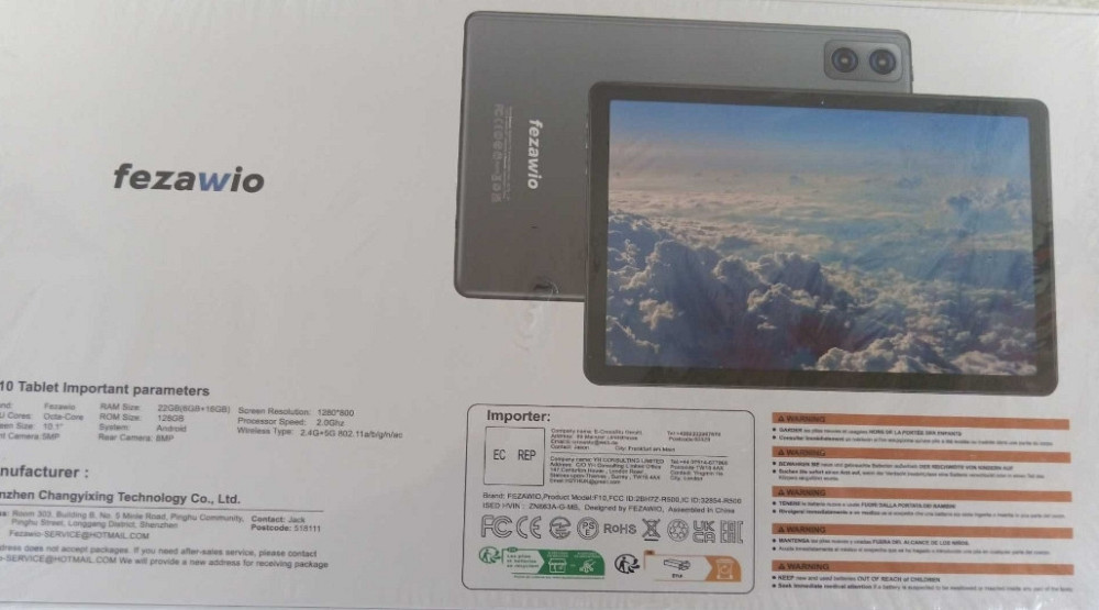 Новый планшет Fezawio F10 Харьков - изображение 1