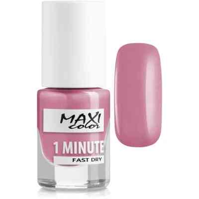 Лак для нігтів Maxi Color 1 Minute Fast Dry 016 (4823082004256) Вінниця