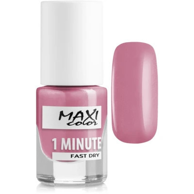 Лак для нігтів Maxi Color 1 Minute Fast Dry 016 (4823082004256) Вінниця - фото 1