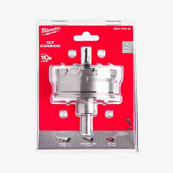 Коронка Holesaw TCT MILWAUKEE, Ø80мм Одесса