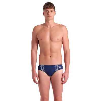Плавки Arena Poseidonia Swim Briefs 007338-701 темно-синій, білий 85 (3468337382287) Винница