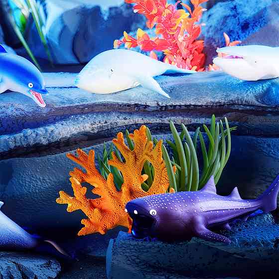 Стретч-іграшка у вигляді тварини - Підводні володарі. Море та безодня (в диспл.) Дніпро