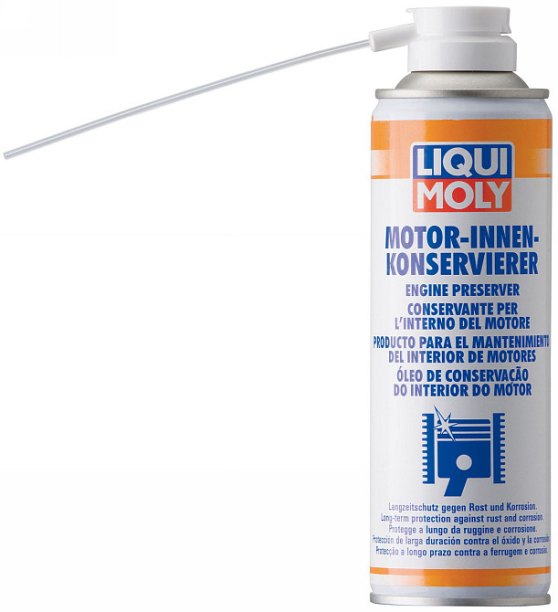 LIQUI MOLY 1420 Motor Innenkonservierer — Внутрішній консервант двигуна | Захист двигуна від корозії під час тривалого зберігання Ковель - фото 1