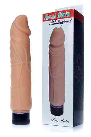 Вибратор Boss Series - Real Skin Flash, ( длина 22 см, диаметр 4 см ) BS6700066 Sex Aura Киев