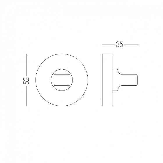 НАКЛАДКА ПІД WC T17 MA МАТОВИЙ АНТРАЦИТ Київ