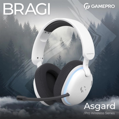 Навушники GamePro Asgard Bragi 7.1 RGB Tri-Mod White (HSW250W) Вінниця - фото 11