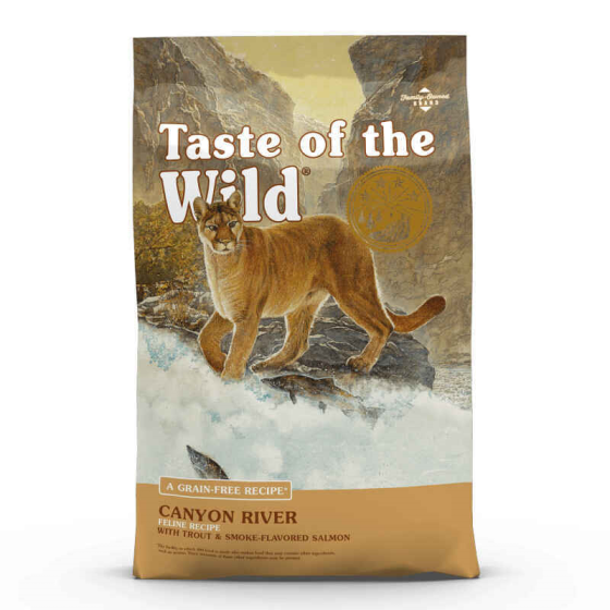 Taste of the Wild Canyon River Feline Formula (Тейст оф зе Вайлд) сухий корм для котів із фореллю та лососем Запоріжжя