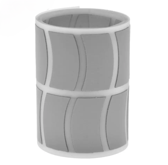 Лента светоотражающая с рисунком 5 см на 1 м серый Киев