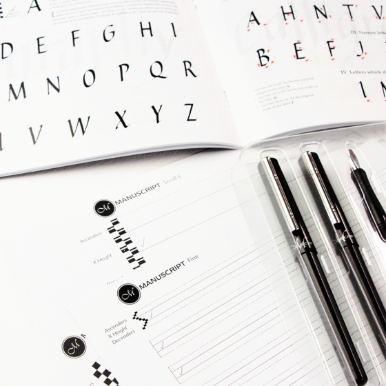 Набор для каллиграфии Masterclass Set (2 ручки 4 пера 12 картриджей конвертер) Manuscript Киев