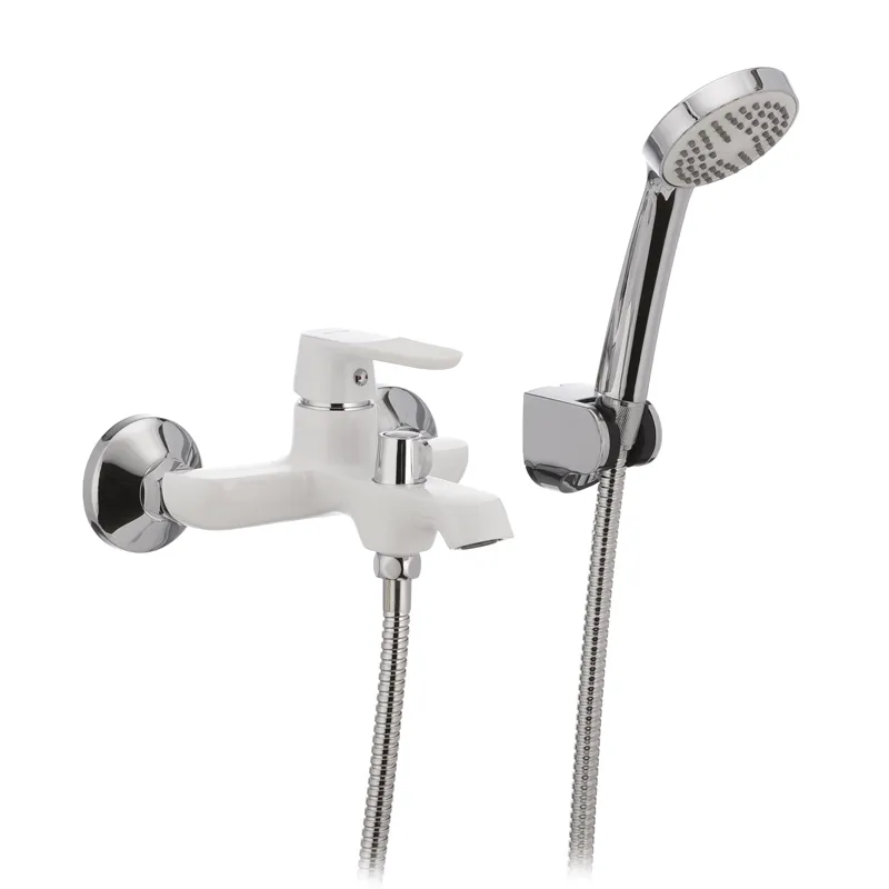 Білий змішувач для ванни Mixxus Premium TIGER 009 MI0571 Харків - фото 1