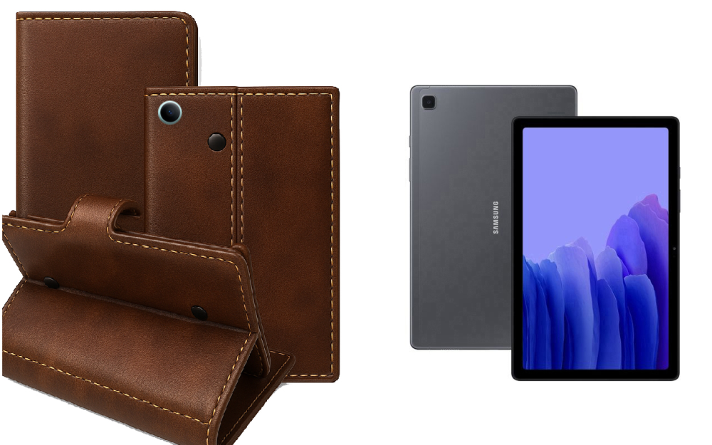 Книжка-трансформер для планшета Samsung Galaxy Tab A11 LTE, Galaxy Tab A11+, колір Black Buno-Red Київ - фото 1
