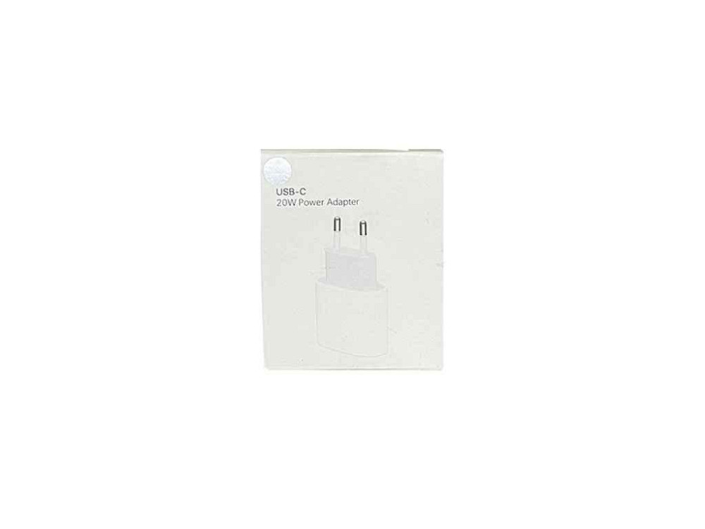 Сетевое зарядное устройство USB-C 20W 5V/3.0А белый Power Adapter ТМ KMT Киев - изображение 1