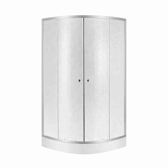 Набор Lidz душевая кабина Latwa SC80x80.SAT.LOW.FR, стекло Frost 4 мм + поддон Kupala Киев