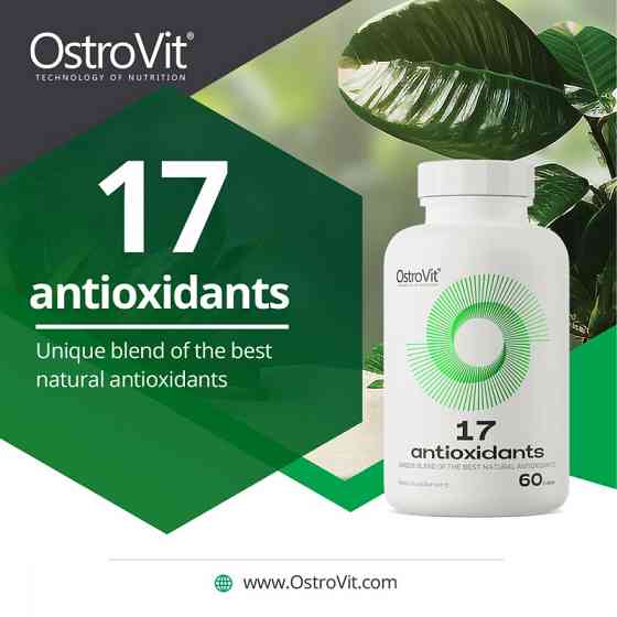 Антиоксиданты Ostrovit 17 Antioxidants 60 caps Луцк
