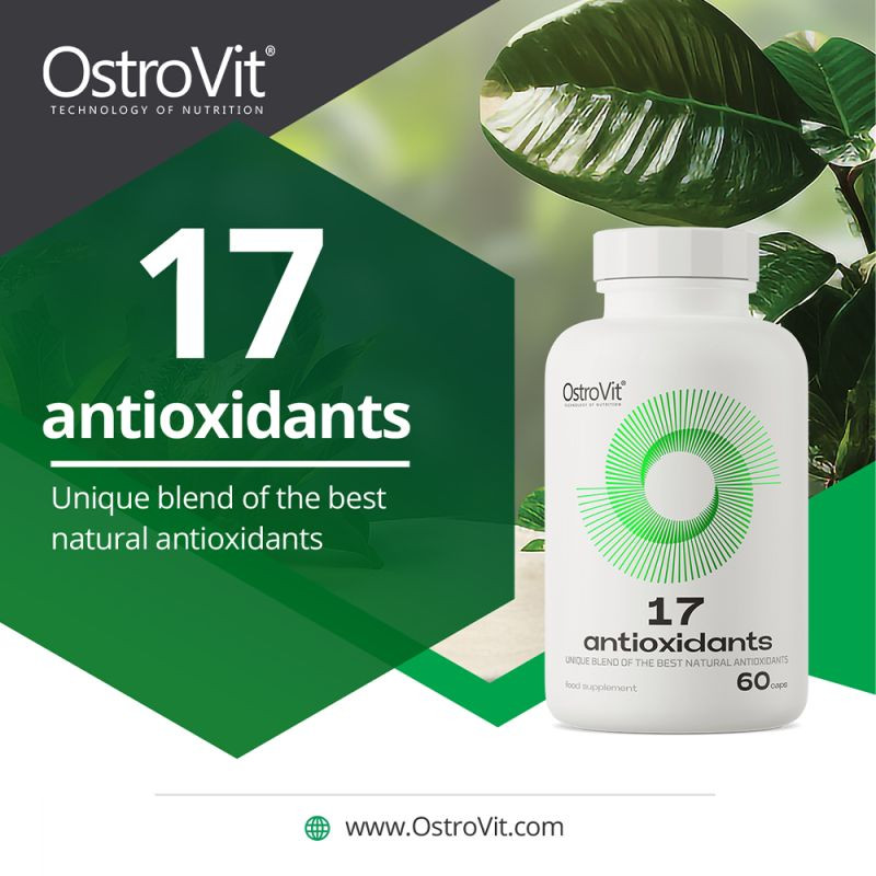 Антиоксиданты Ostrovit 17 Antioxidants 60 caps Луцк - изображение 3