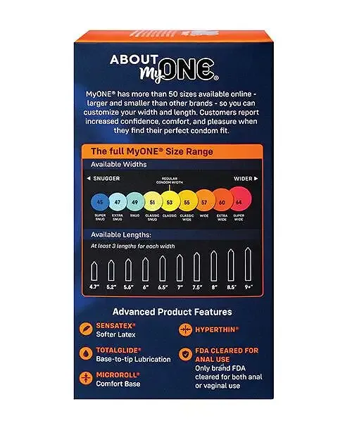 Презервативи MyONE Extra Wide 10 шт, картонна коробка Львів - фото 2