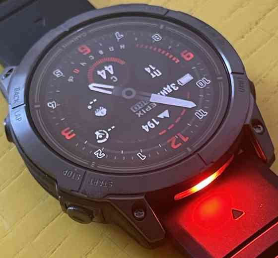 Смарт -Часы Garmin EPIX PRO GEN 2, Saphire Carbor Grey DLC Titanium, чорні Киев