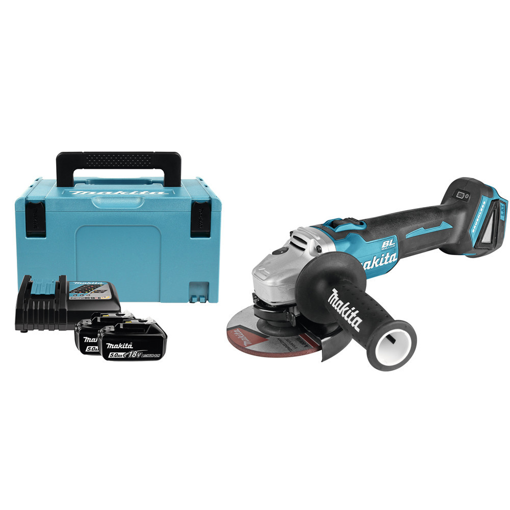 Аккумуляторная болгарка MAKITA DGA504RTJ Коломыя - изображение 4