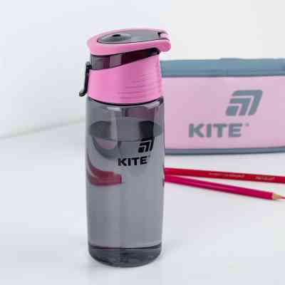 Поильник-непроливайка Kite 550 мл, сіра (K25-401-1) Винница