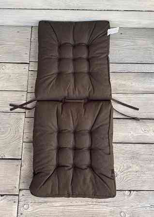 Подушка для стільців (50x120х8 см) подвійна Decorator Мальмо колір коричневий 84-128 Київ