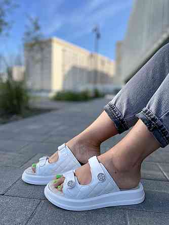 Шльопанці жіночі натуральна шкіра 36р. Коломыя