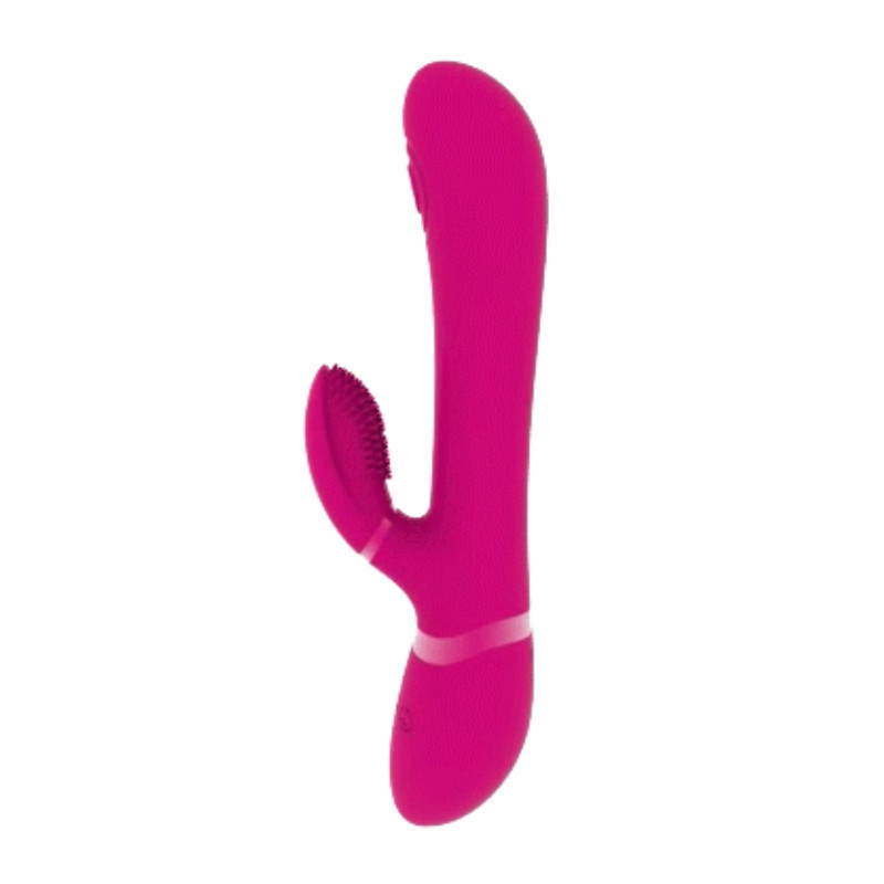 Вибратор-кролик Etsu пульсация + 4 насадки цвет: розовый Vive (Нидерланды) Sex Aura Киев - изображение 4